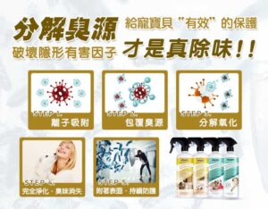 分解臭源才能真正除味!!