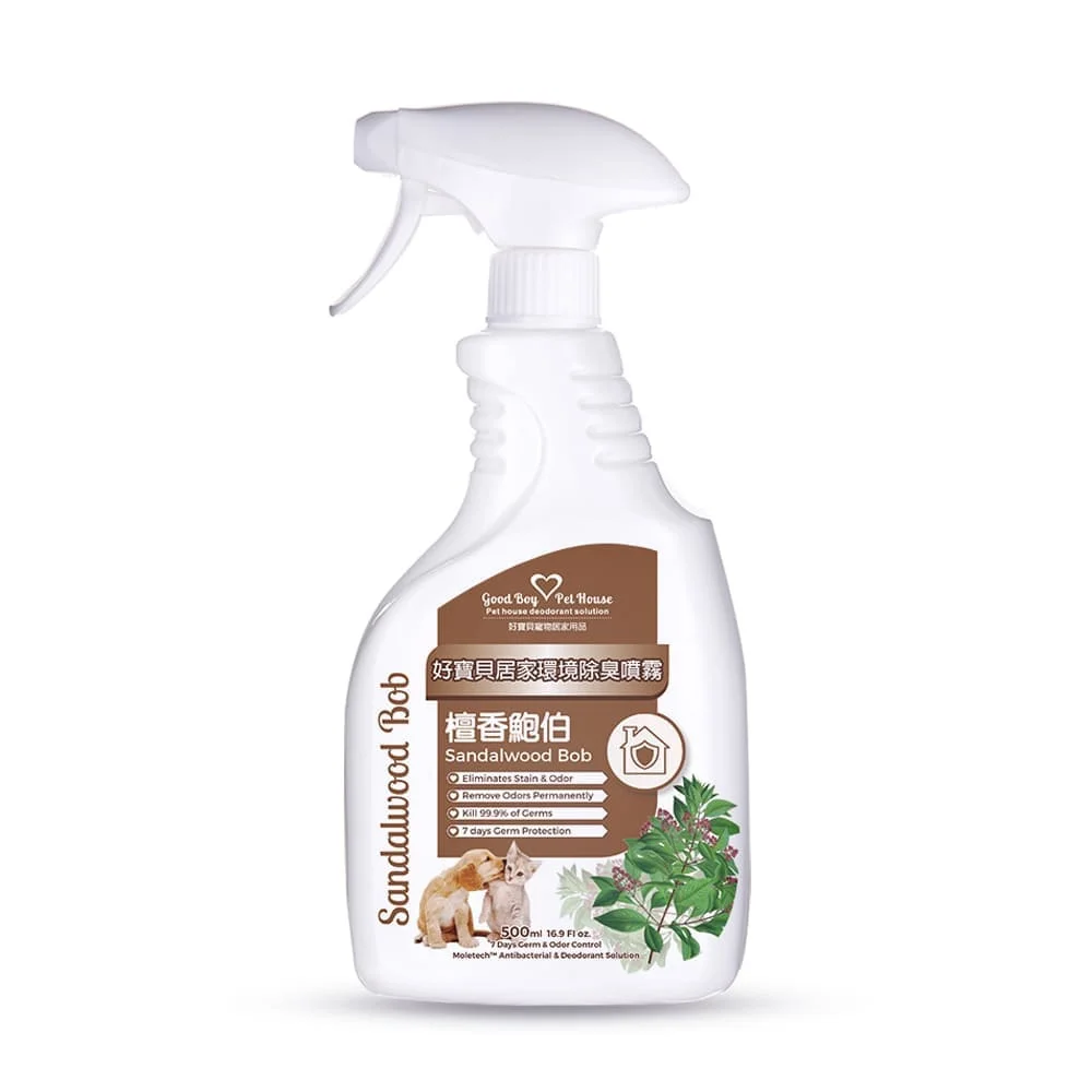 居家環境除臭噴霧 檀香鮑勃500ml GBPH好寶貝
