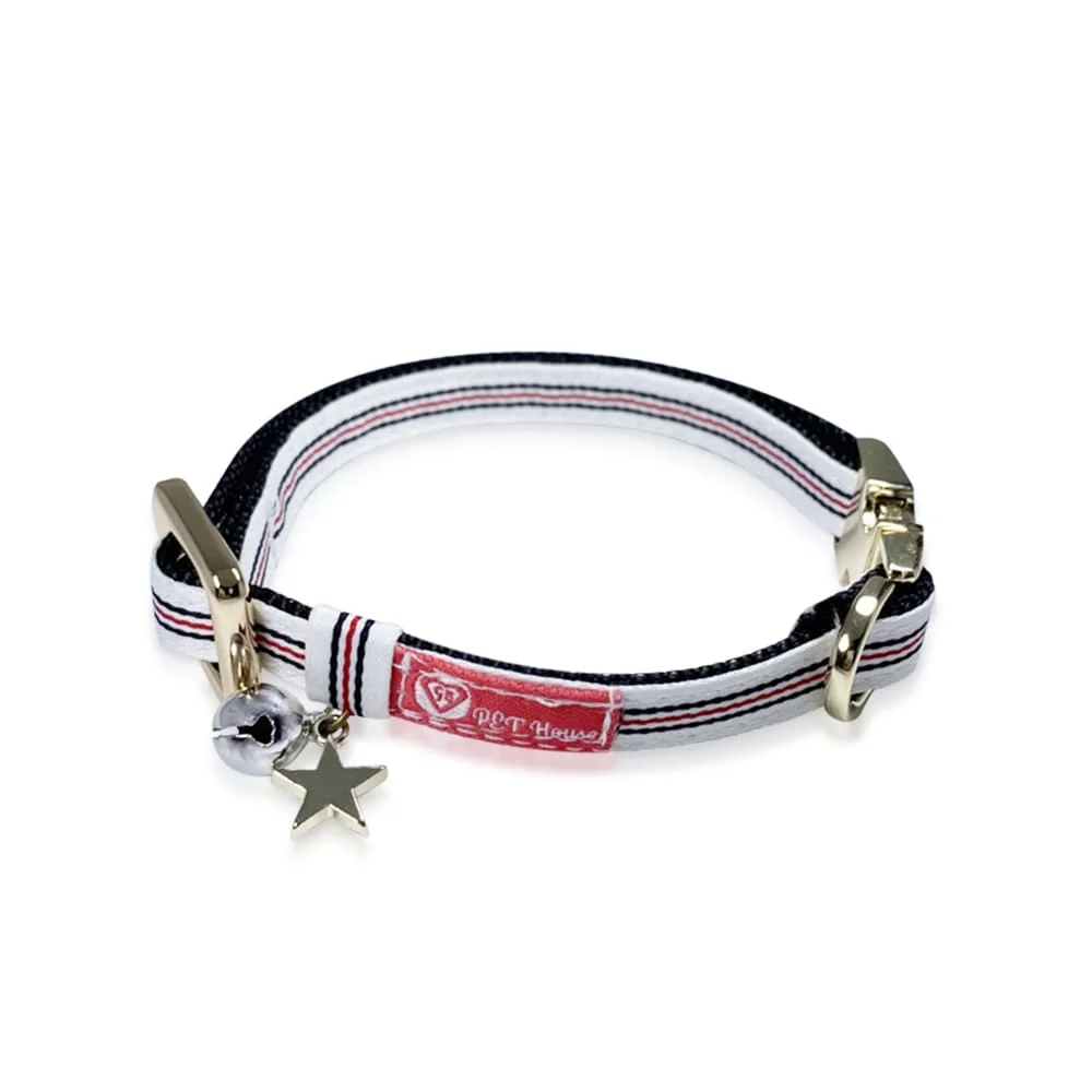 可樂小子系列_白色運動風項圈