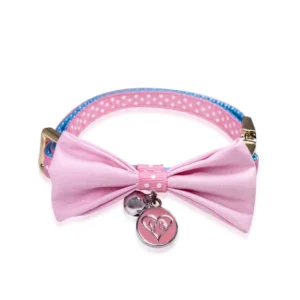 粉紅公主系列_草莓牛奶點點鈴噹項圈