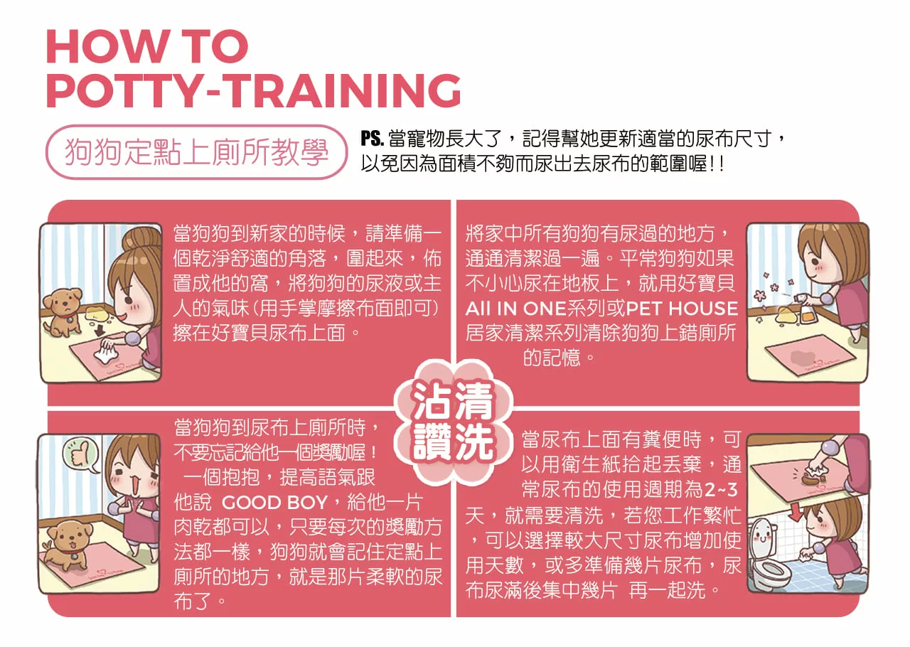 狗狗定點上廁所教學