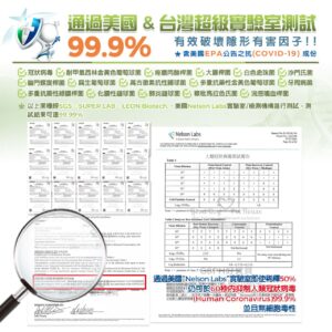 通過美國&台灣超級實驗室測試