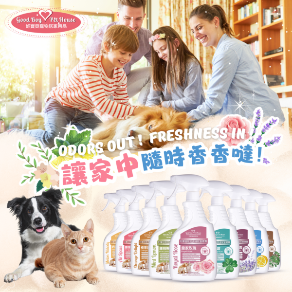 寵物居家織品環境速乾除臭噴霧 500ml 九款香氛可選 寵物環境異味剋星 讓養寵環境更加清新乾淨💕床單沙發清潔一次ok💕：圖片 6