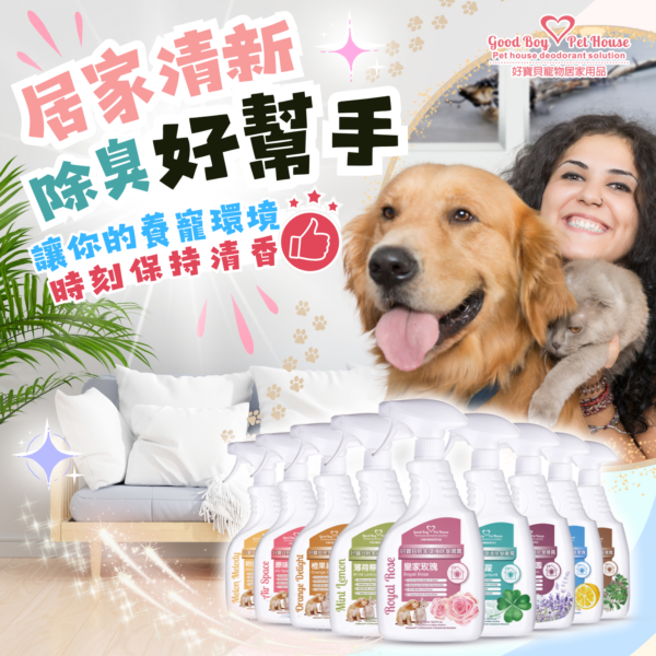寵物居家織品環境速乾除臭噴霧 500ml 九款香氛可選 寵物環境異味剋星 讓養寵環境更加清新乾淨💕床單沙發清潔一次ok💕：圖片 8