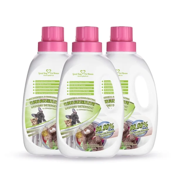 寵物布質除臭防護洗衣精 1200ml 三入組