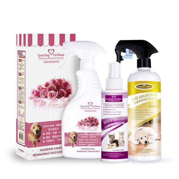 寵物皮膚護理明星商品特惠組 🐶狗狗專用🌸九款香氛可選 -皇家玫瑰