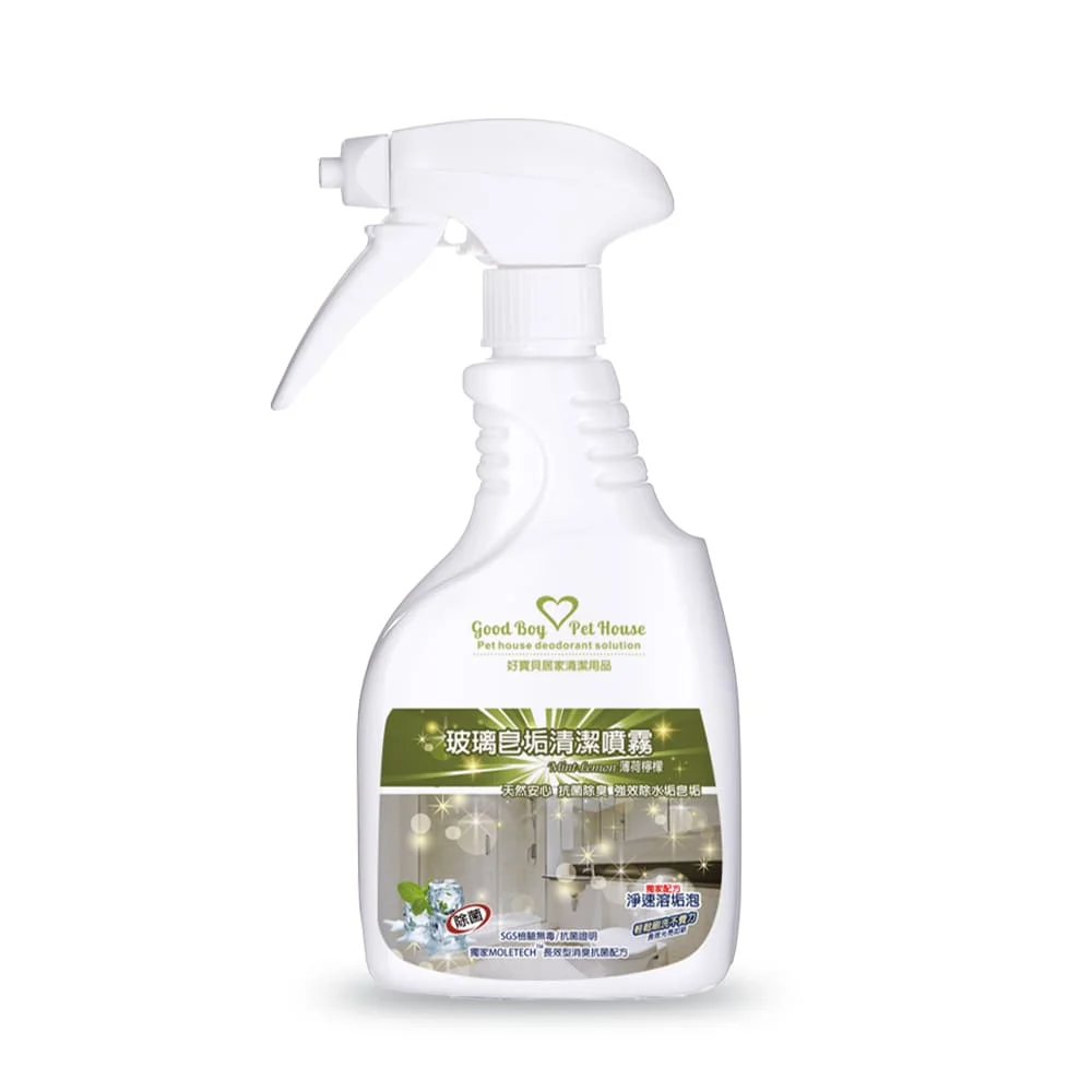 玻璃皂垢清潔噴霧 500ml 薄荷檸檬