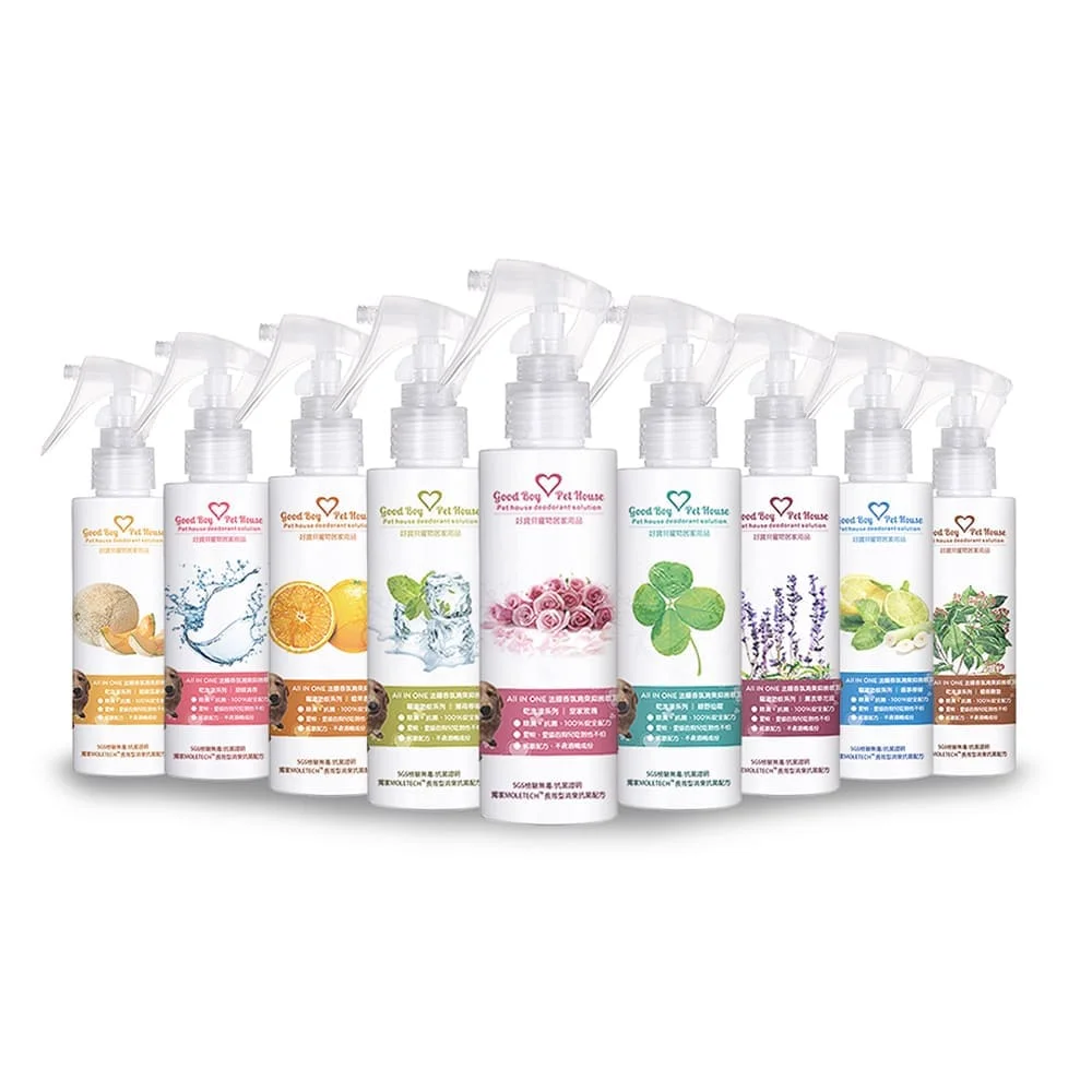 All IN ONE法國香氛寵物除臭防護噴霧 150ml 隨身瓶 一瓶在手 寵味沒有｜ GBPH 好寶貝寵物居家用品 https://www.gbph.us/product/all-in-one-150ml-2/ 這款 All IN ONE法國香氛寵物除臭防護噴霧 寵物除臭噴霧 可有效消除寵物尿液、糞便和各種異味。另外還可用來幫寵物乾洗澡，這款是天然成份製成，採用獨家的奈米科技除臭配方有效分解臭味，而非用香精掩蓋臭味，安全溫和，對人寵皆無害。不管是環境除臭還是寵物除臭，一噴除臭無痕，讓家裡空間清新如初！讓家裡再也不臭臭的喔！