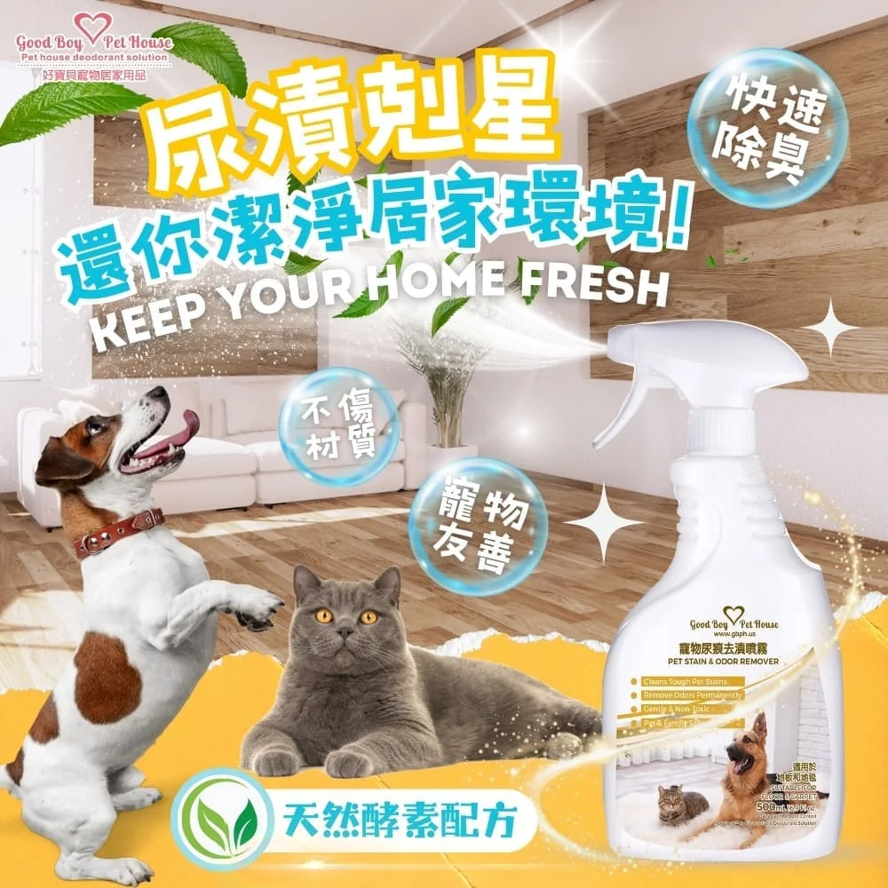 獨家全面淨味組(內含地板清潔劑+居家除臭噴劑+尿痕去漬噴霧)：圖片 4